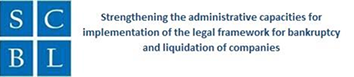 Strengthening the administrative capacities for implementation of the legal framework for bankruptcy and liquidation of companies