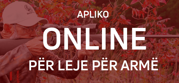 APLIKO  ONLINE  PËR LEJE PËR ARMË