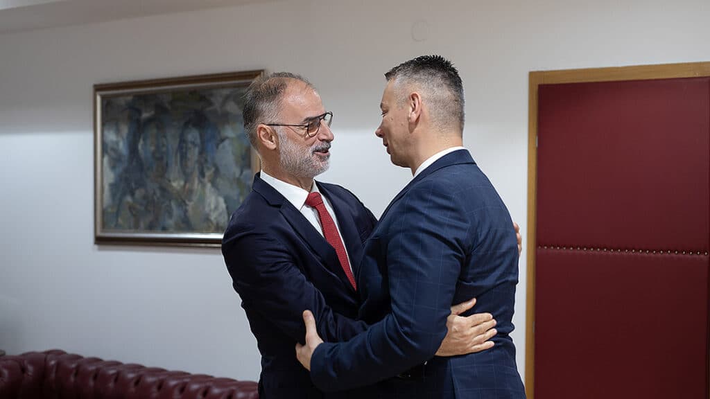 Средба со министерот за безбедност на БиХ Нешиќ