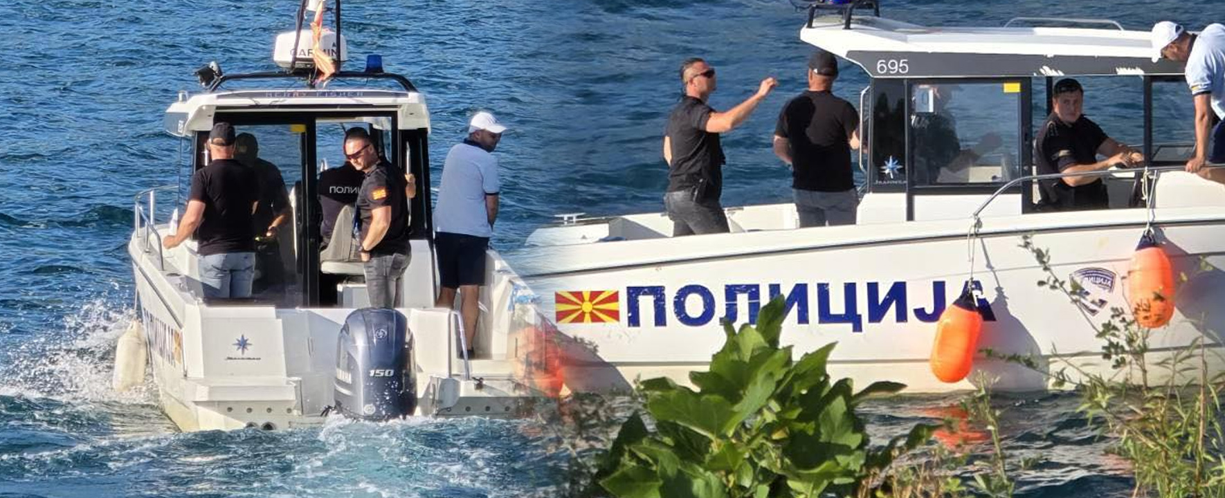 Акциска контрола на пловните објекти во водите на Охридското Езеро, вчера констатирани 52 прекршоци, девет лица што управувале пловен објект биле под дејство на алкохол