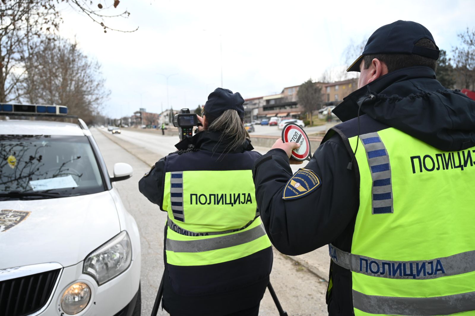 Акциска сообраќајна контрола, 54 санкции за брзо возење, тројца возеле со над 70 км на час повеќе од дозволено