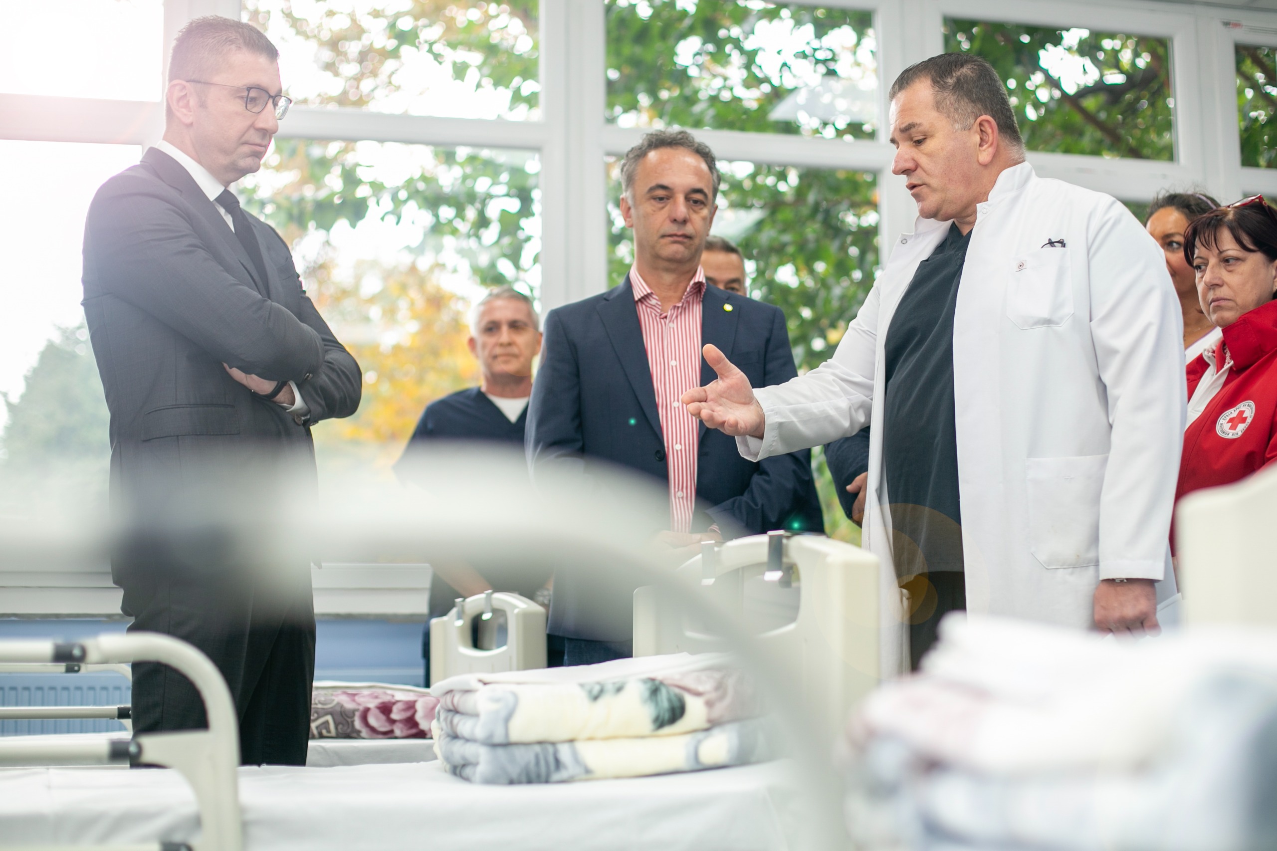 Алиу: Комплетно реновиран одделот за трауматологија на Клиника за ТОАРИЛУЦ, континуирано се унапредуваат условите за третман на најтешките пациенти