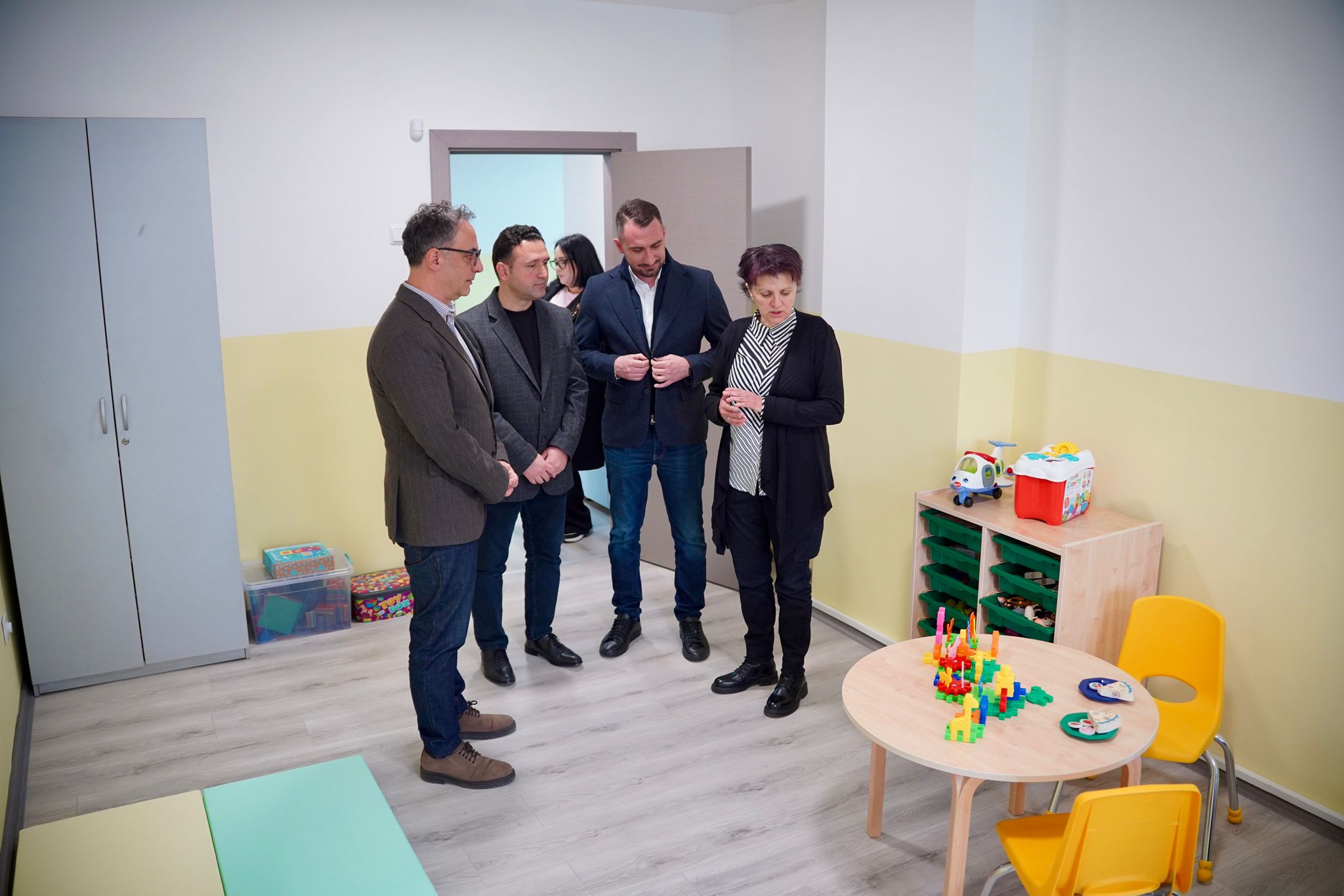 Алиу: Проширени капацитетите на одделот за психофизиологија на Детска клиника во Мајчин дом