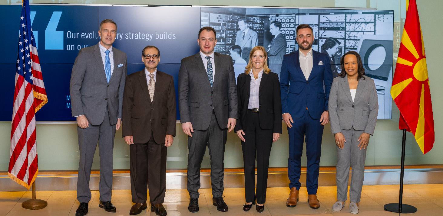 Средби со технолошки лидери на Андоновски на почетокот на посетата на САД