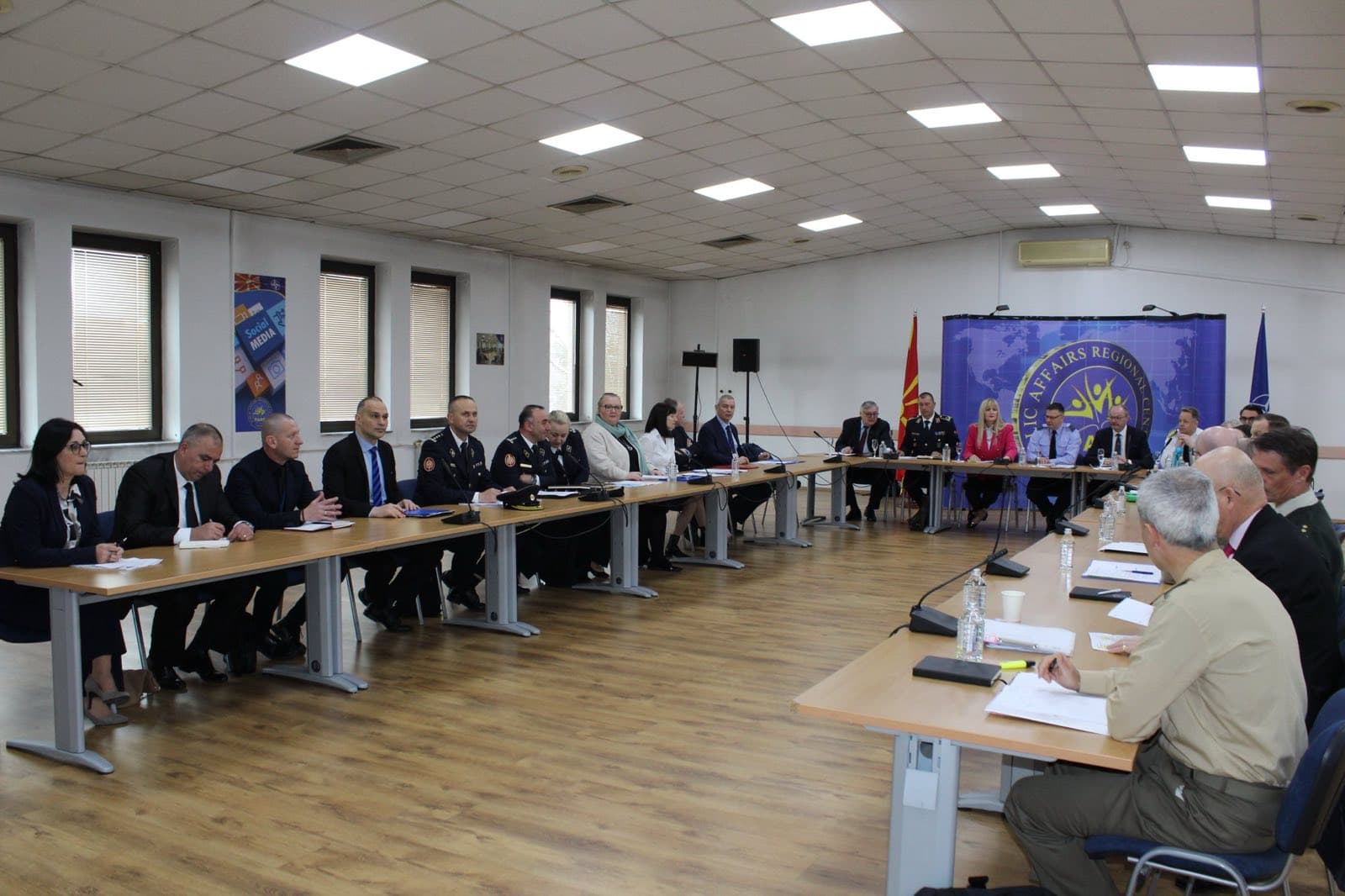 Армијата и одбраната продолжуваат да се развиваат, започнаа годишните билатерални разговори со НАТО