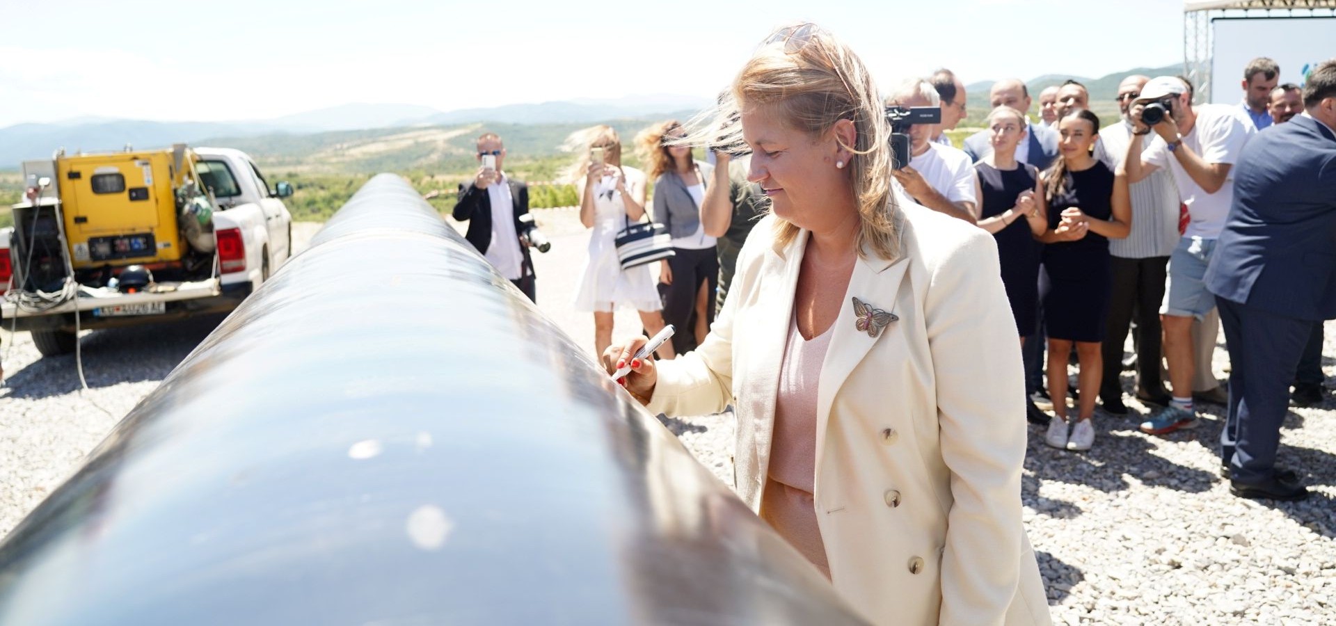 Bozinovska: With the construction of the gas interconnector with Greece, Macedonia gains regional influence – strong, connected and ready for tomorrow