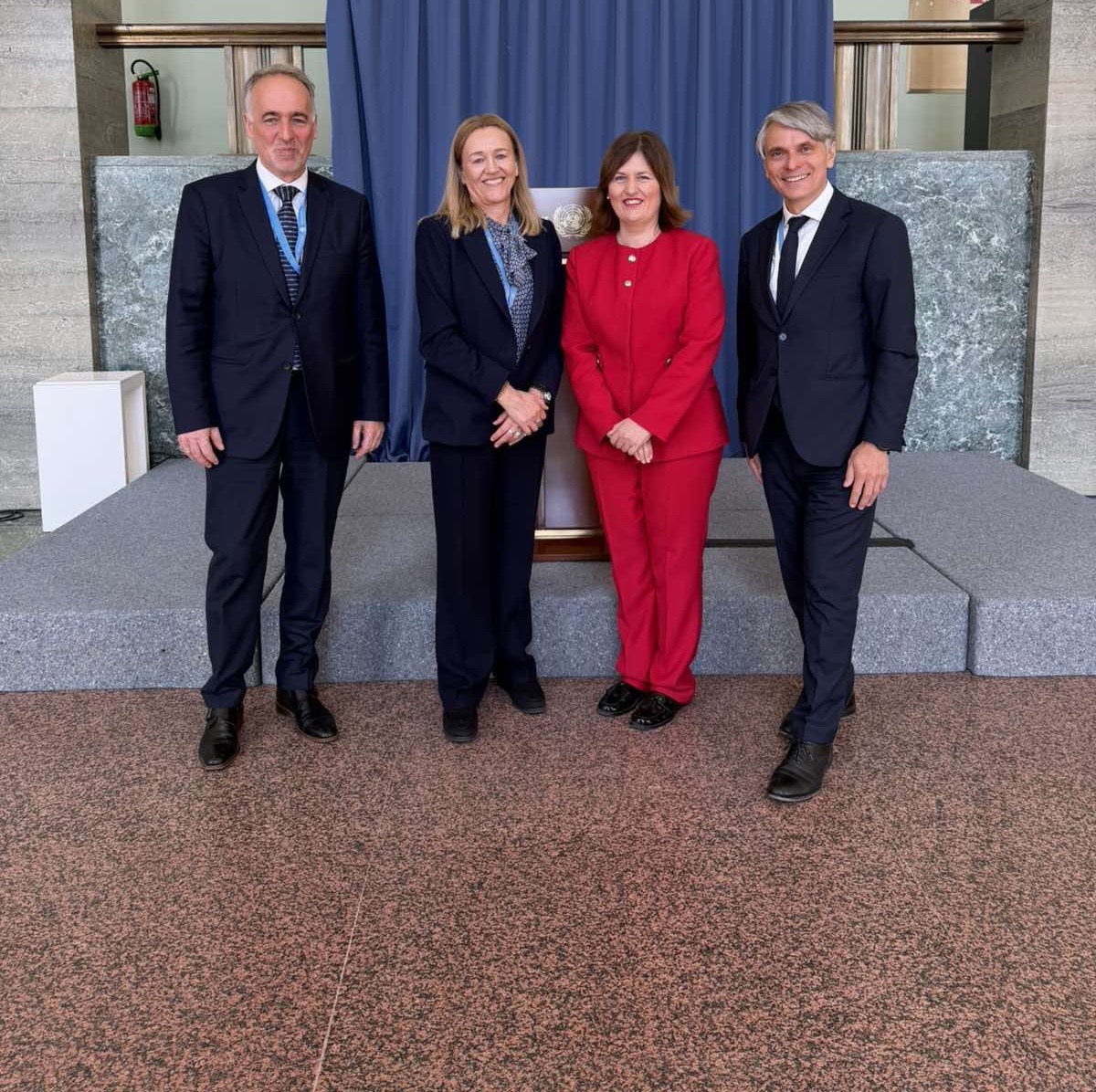 Божиновска со низа билатерални средби и пораки за забрзана транзиција на UNECE Resource Management Week