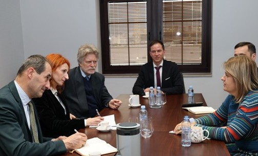 Bozhinovska with Representatives of the German KfW Bank: Support for the Profitability of ESM and Investments in Renewable Energy Sources