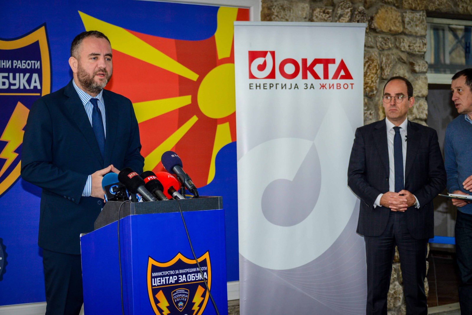 Центарот за обука на МВР во Идризово ќе користи зелена енергија од нова фотоволтаична централа – донација од ОКТА