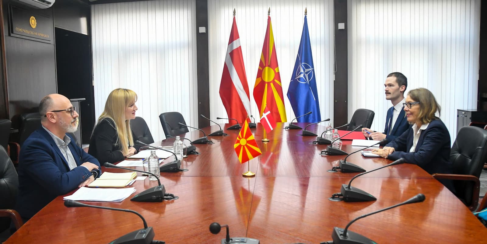 Чуповска-Ристова на средба со амбасадорката на Данска, Далер-Кардел: силно посветени на развојот на македонско-данската одбранбена соработка