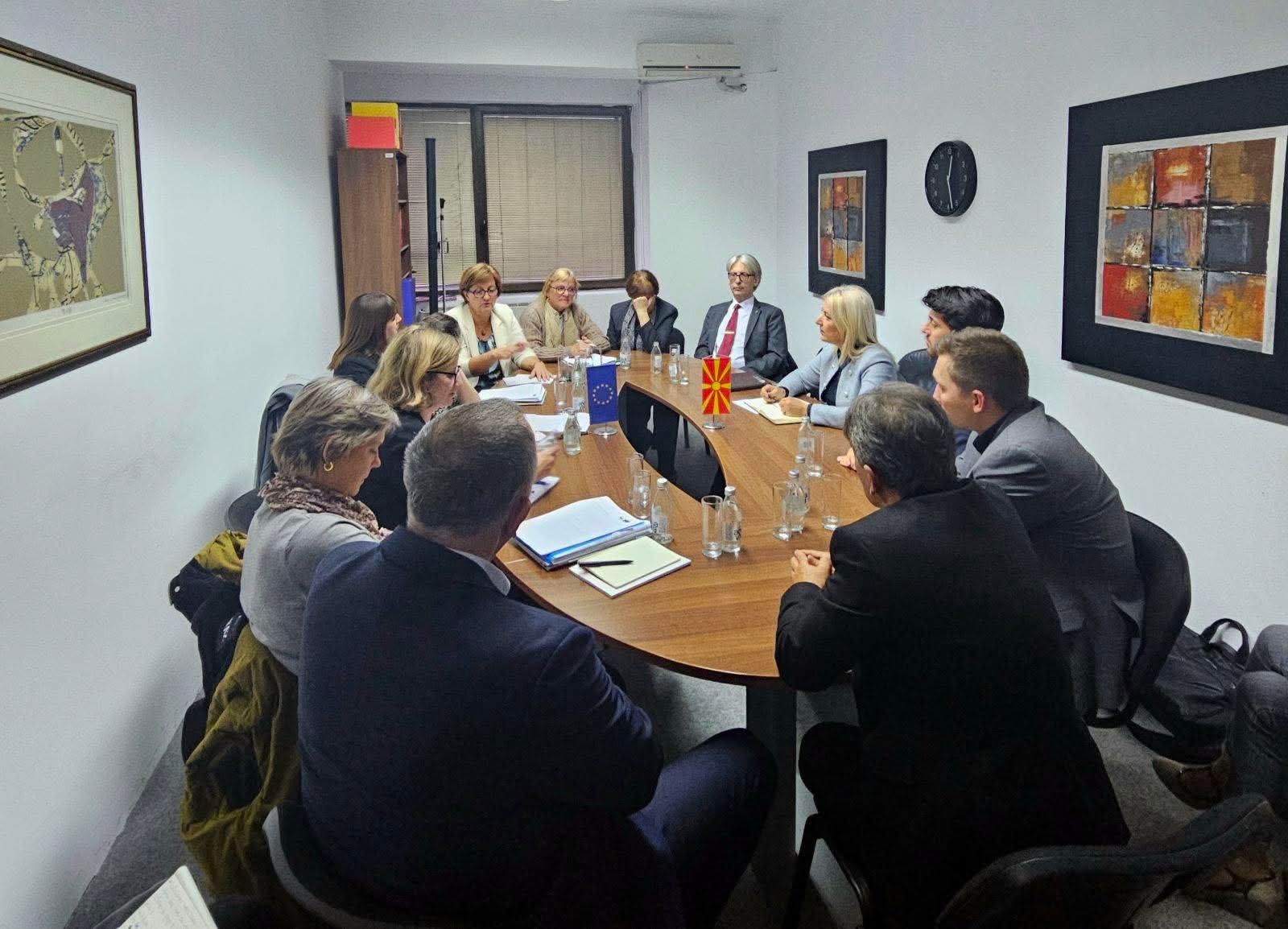 Делегација од 15 члена од Конгресот на локални и регионални власти, која ќе ги набљудува локалните избори на средба со државниот секретар Јулијана Павковска Боцевска