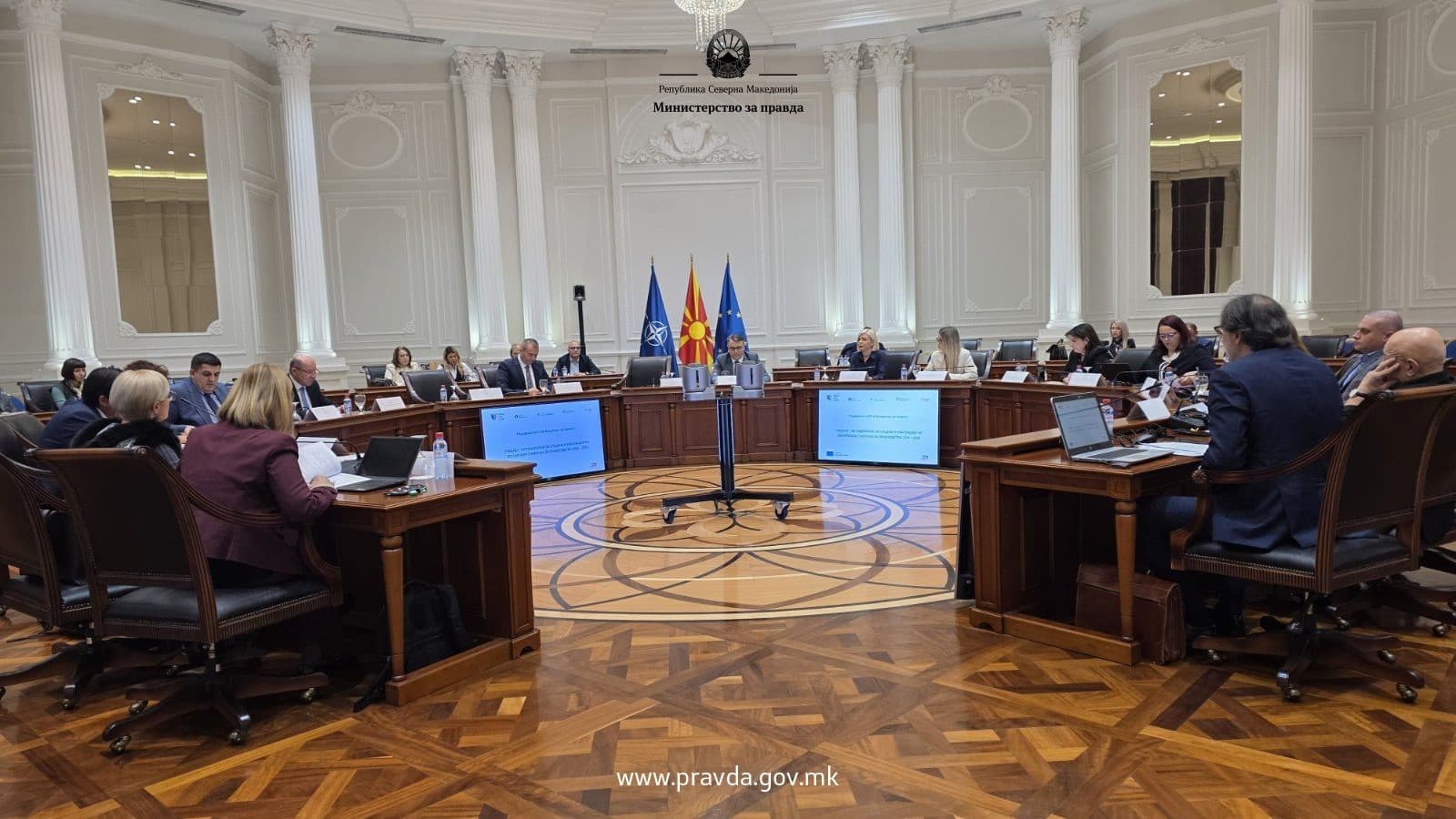 Денес се одржа втората седница на Советот за следење на реформите во правосудниот сектор, со која претседаваше министерот за правда, Игор Филков