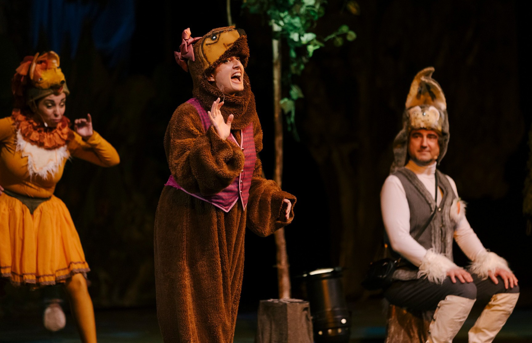 Детска интерактивна музичка претстава „Операта на шумските животни“ во Националната опера и балет