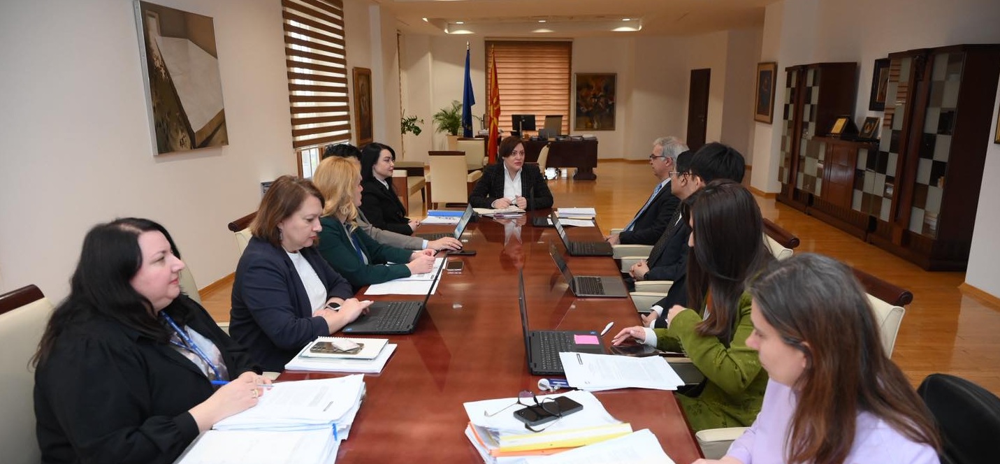 Димитриеска-Кочоска на завршна средба со ММФ: Потврдена насоката за фискална консолидација и стабилен економски раст