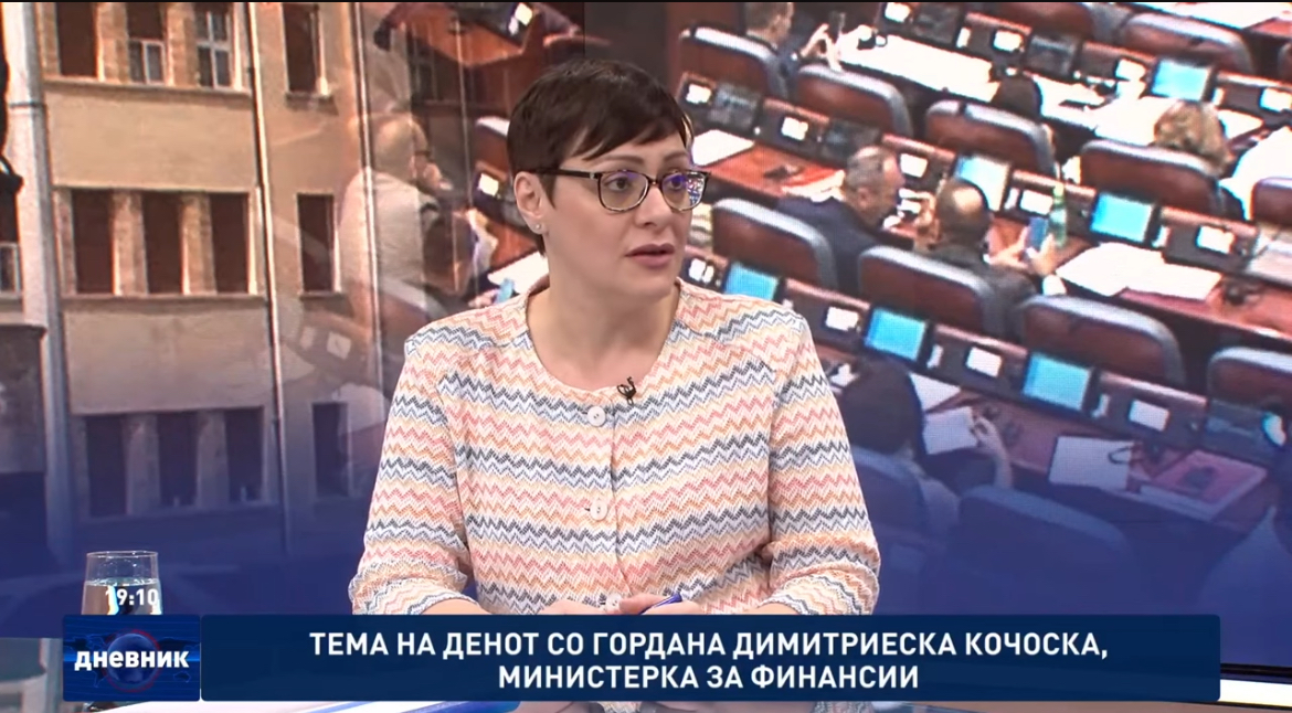 Димитриеска-Кочоска: Со ребалансот капиталните расходи остануваат на ист износ, насочени се кон проекти што ќе се реализираат, а не кон корупција