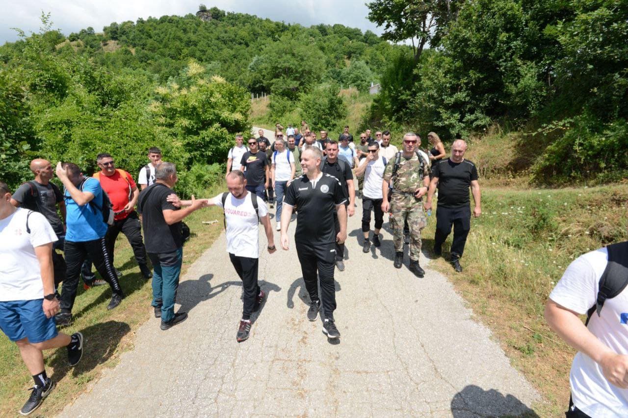 Директорот Јанев на планинарски марш во СВР Тетово: Службата не е само униформа – таа е братство, посветеност и заедничка сила