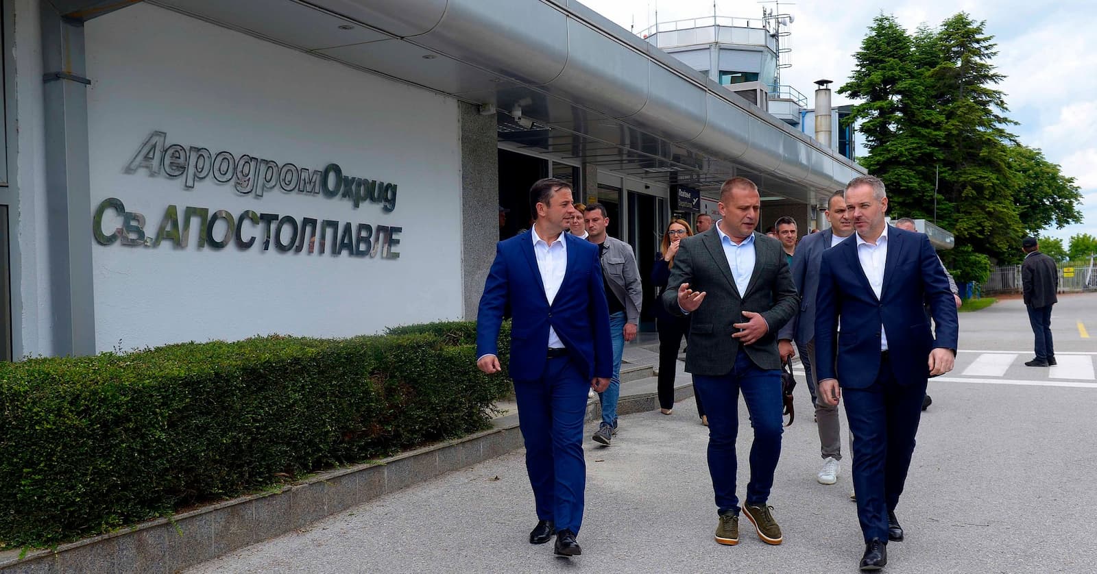 Директорот на Бирото за јавна безбедност Јанев во посета на СВР Охрид, ОВР Струга, ПО во с.Велешта и ПС за ГП аеродром „Св.Апостол Павле“
