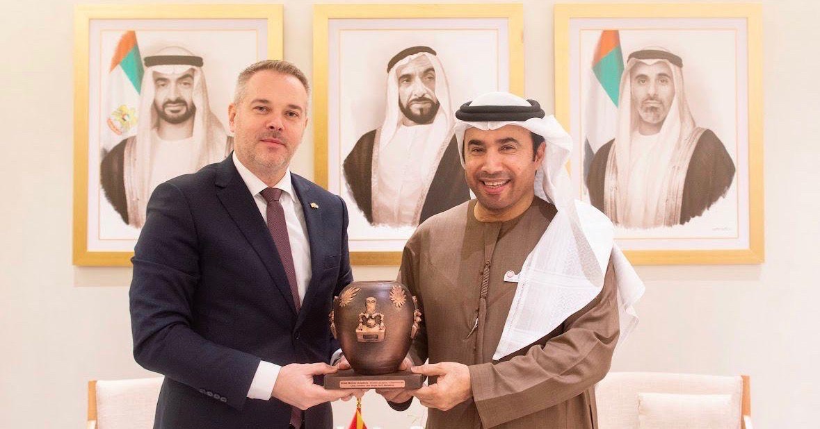 Директорот на БЈБ Јанев од Обединетите Арапски Емирати: Ја зацврстуваме и продлабочуваме соработката меѓу македонската и полицијата на ОАЕ