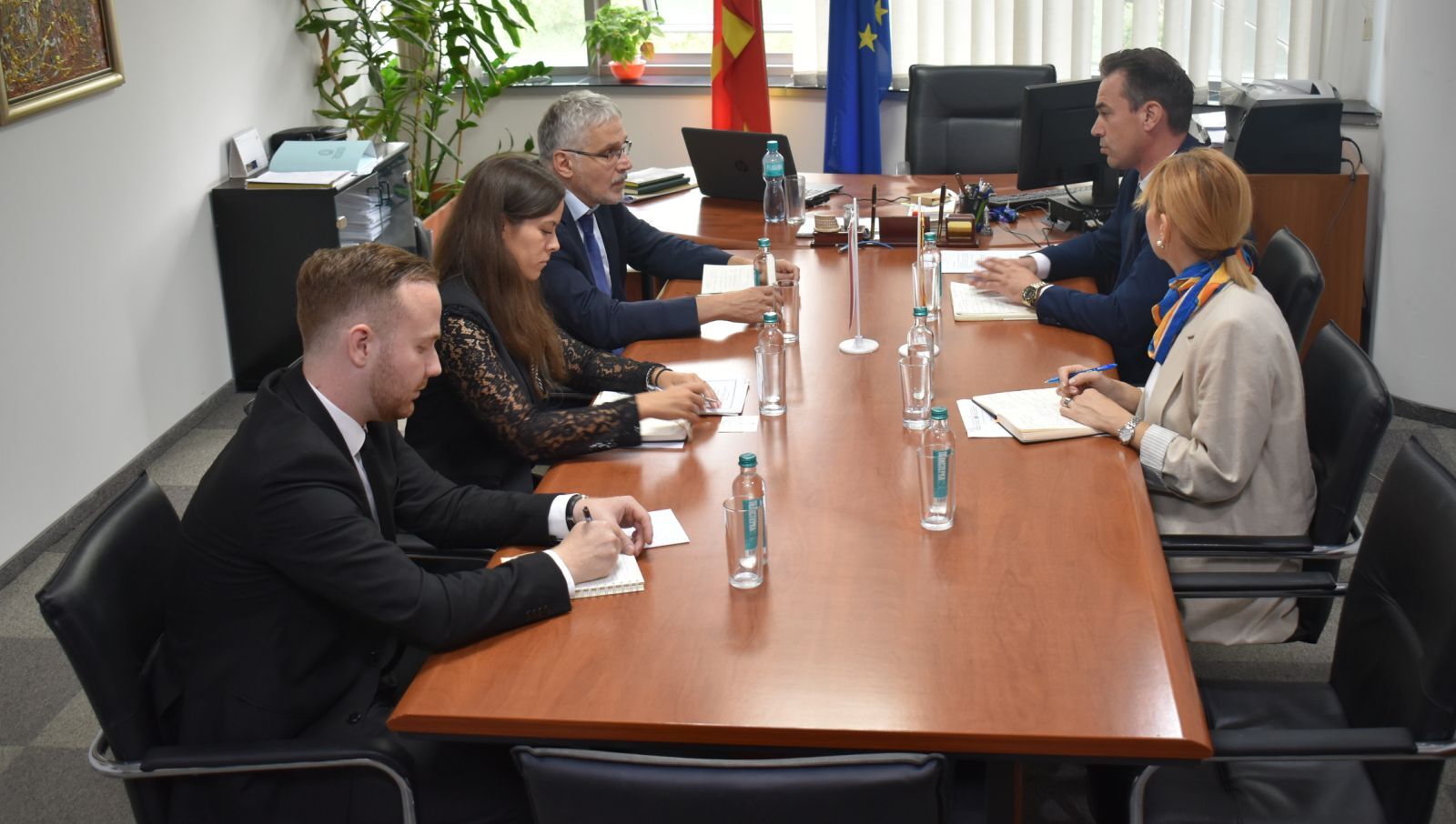 Државниот секретар, Серафимовски оствари средба со амбасадорот на Унгарија, Н.Е. Андраш Клеин