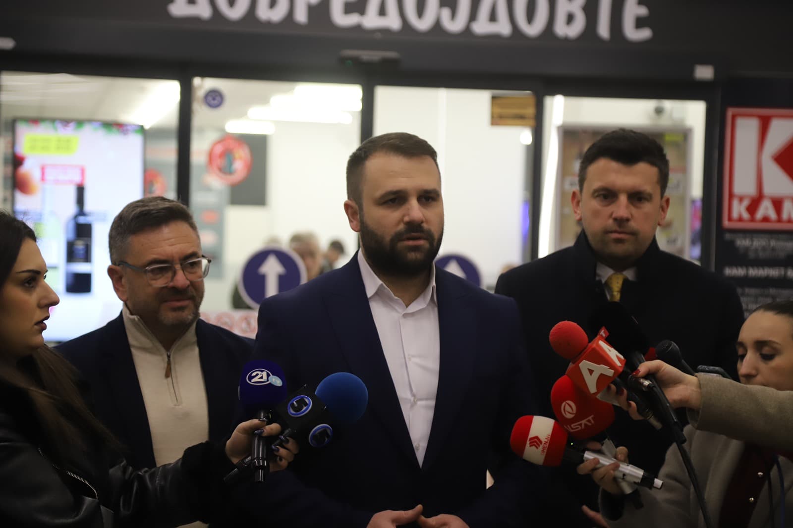 Дурмиши и Стојкоски: Расте бројот на производи во „Новогодишната кошница “намалувањето на цените е и над 10%, акцијата се почитува кај сите чинители