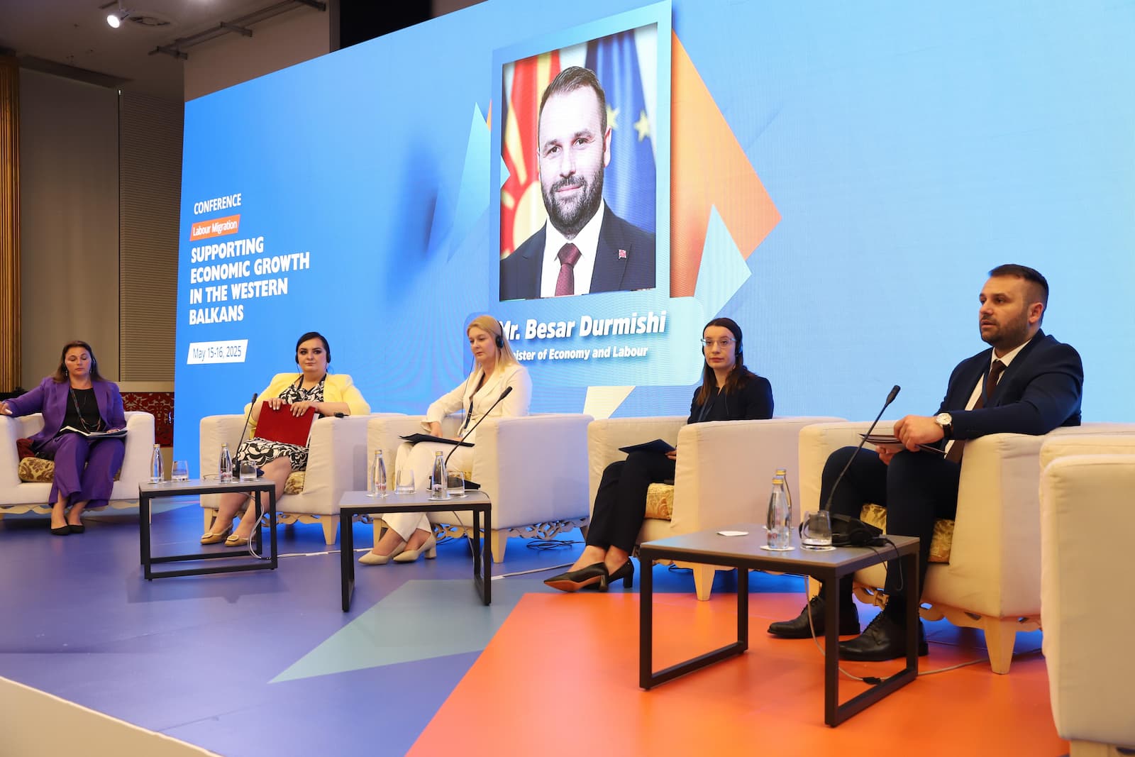 Дурмиши на меѓународна конференција во Будва: Нашата цел е да изградиме општество во кое трудовата миграција ќе го поттикнува растот