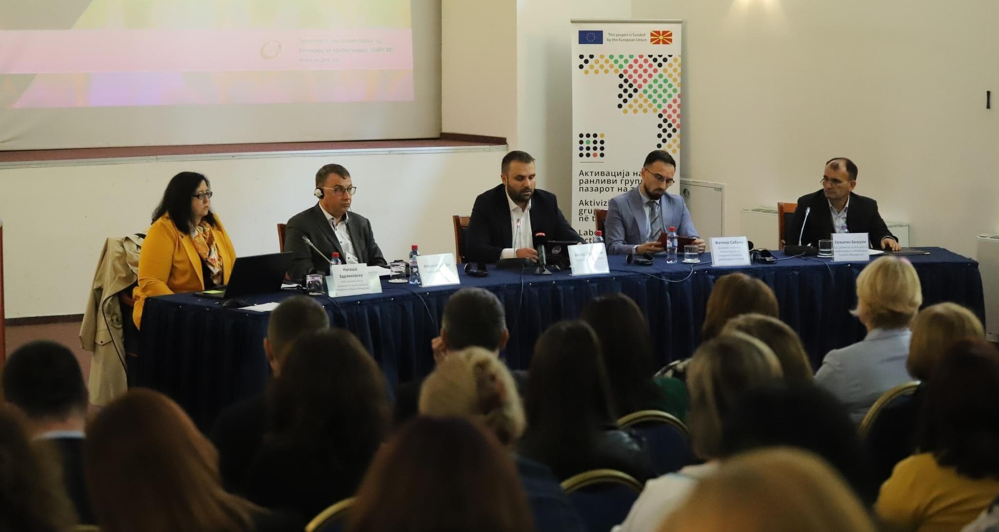 Дурмиши: Работиме на нови иницијативи со кои ќе ја подобруваме и зголемуваме вработеноста и ќе овозможиме социјална инклузија на пазарот на трудот