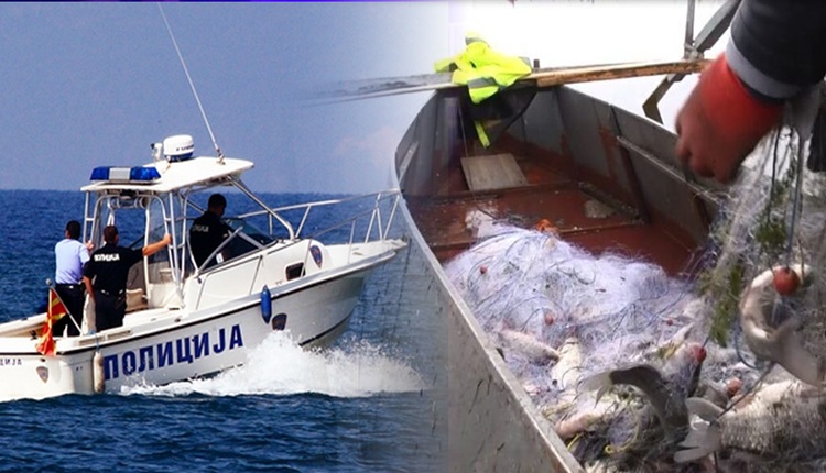 Кривични пријави против тројца албански државјани, со пловни објекти илегално влегле во македонска територија и вршеле незаконит риболов