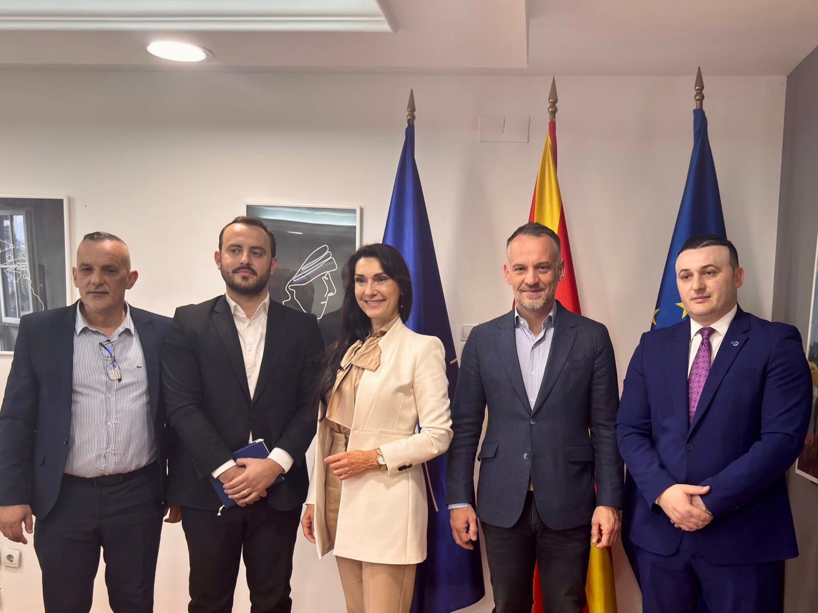 Фетаи се сретна со црногорска делегација за интеркултурализам