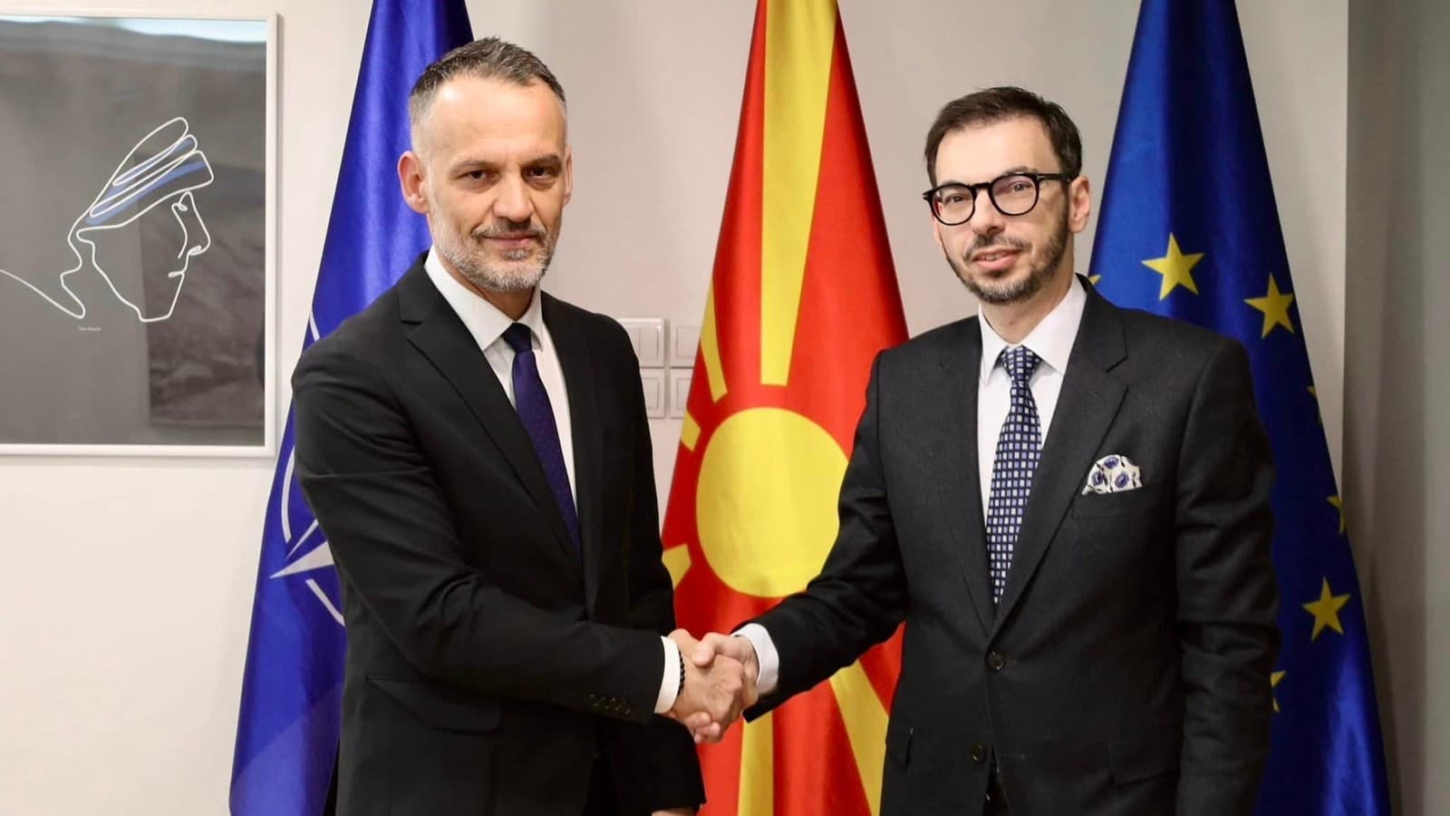 Фетаи се сретна со италијанскиот амбасадор Паоло Палминтери