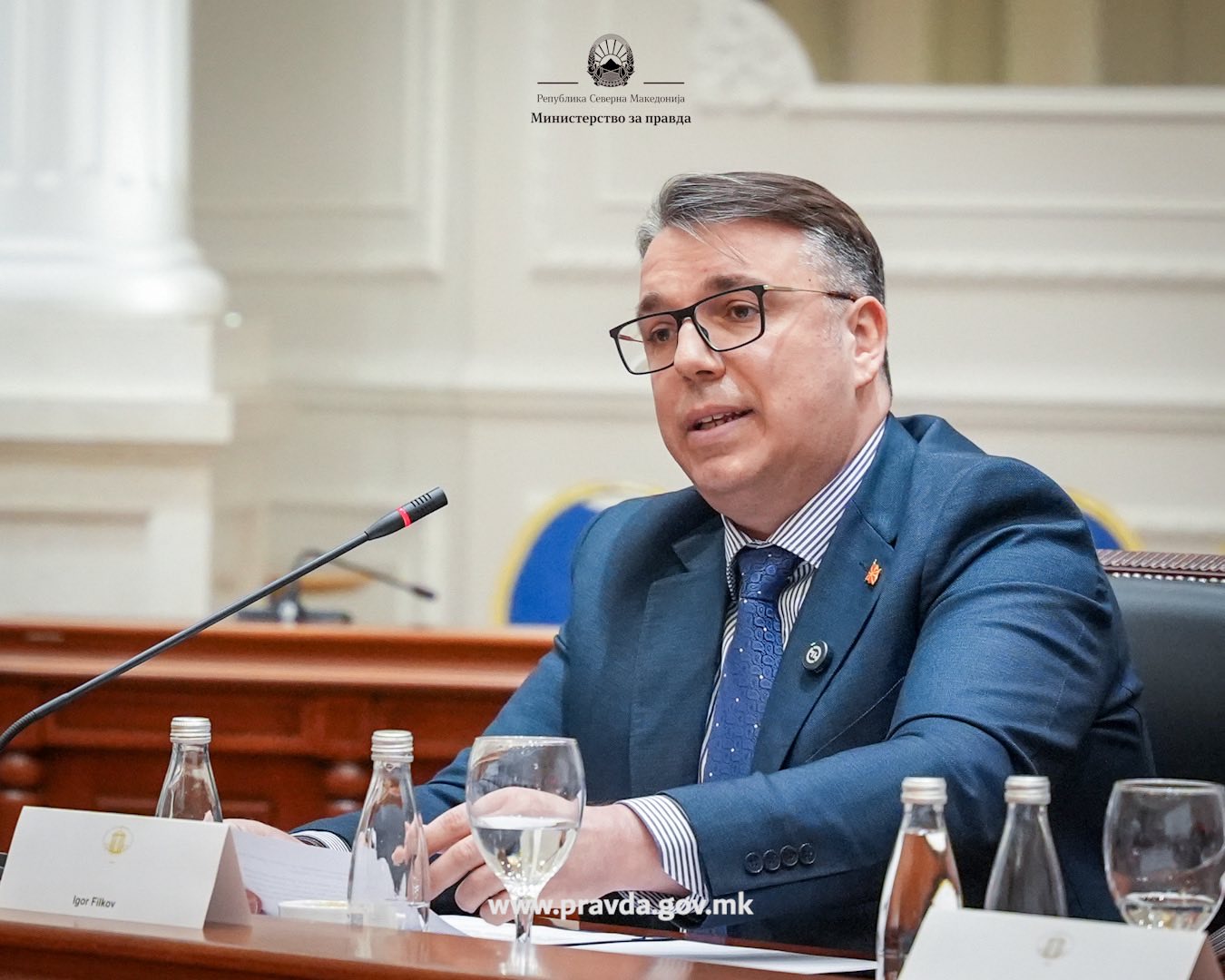 Филков пред амбасадорите на ЕУ: Реформите во правосудството се наш врвен приоритет