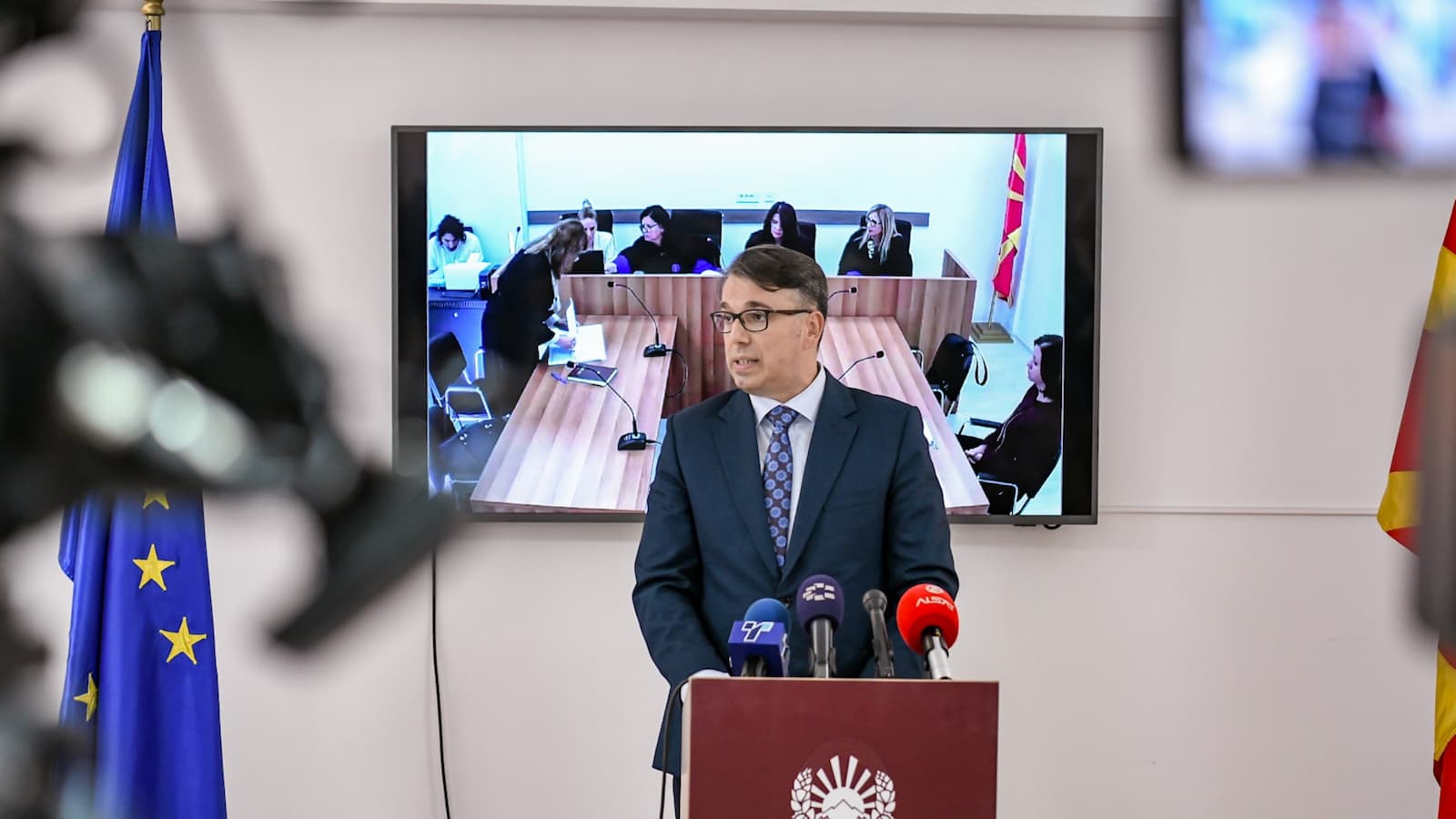 Филков: Убеден сум дека во наредните 15 дена Фемида системот за аудио и видео снимање на судските расправи ќе се применува насекаде