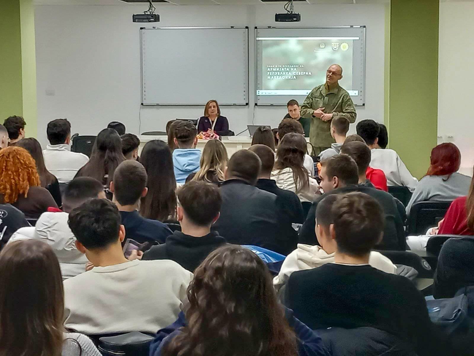 Го зголемуваме интересот кај младите за воената професија, започна популаризацијата на воената професија