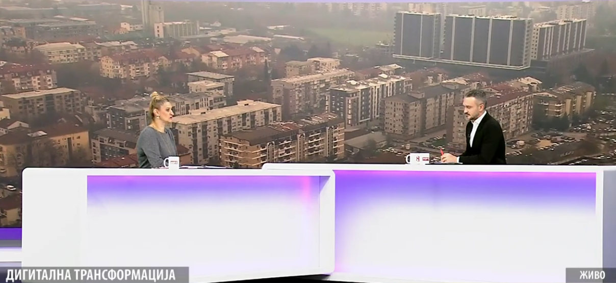 Интервју со Државната секретарка на МДТ, Гордана Клинчарова, за ,,Македонија наутро“ на МТВ