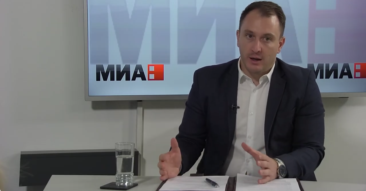 Interview with the Minister Andonovski on MIA