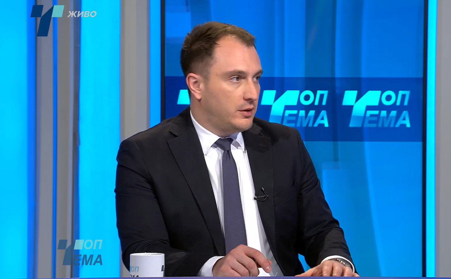 Интервју со министерот на ,,Топ Тема“ - ТВ Телма