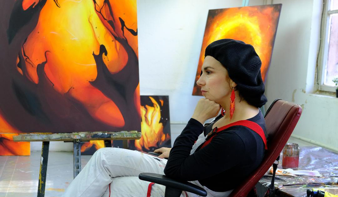 Изложба „Оган“ од Бојана Артиновска