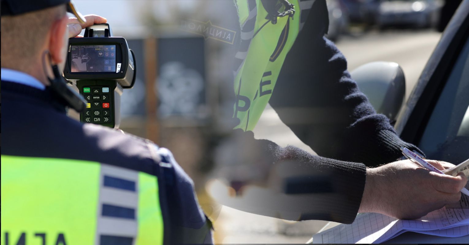 Изминатиот викенд 1198 сообраќајни прекршоци, лишени од слобода 42 лица за безобѕирно управување на возило 