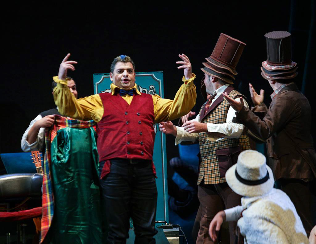 Изведба на комичното оперско ремек-дело „Севилскиот бербер“ од Џоакино Росини нa сцената на НОБ