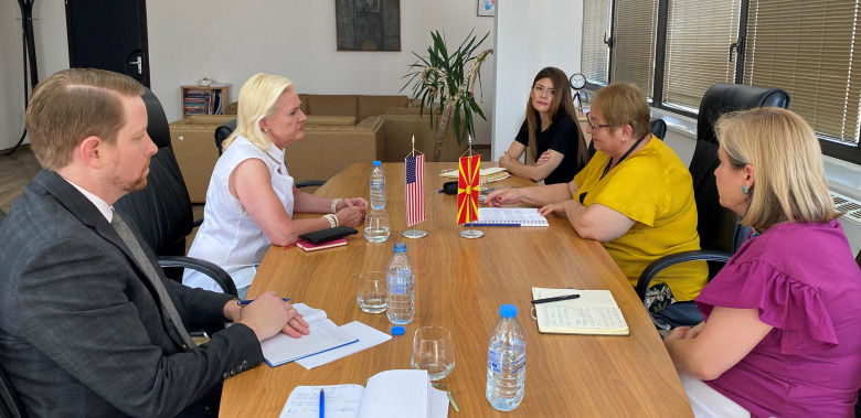 Јаневска – Агелер: продолжува одличната соработка на Македонија и САД во областа на образованието и науката