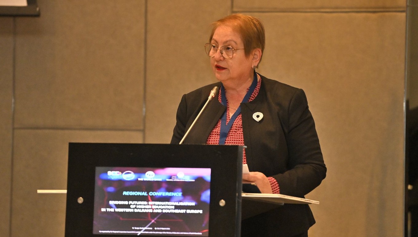 Јаневска: Интернационализација на високото образование за напредок и поголема конкурентност на Западен Балкан и Југоисточна Европа