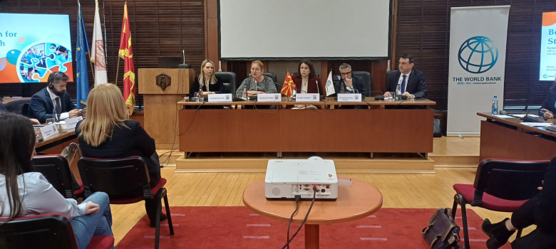 Јаневска: Светска банка препознава дека образованието е владин приоритет и ќе продолжи да помага во неговиот развој