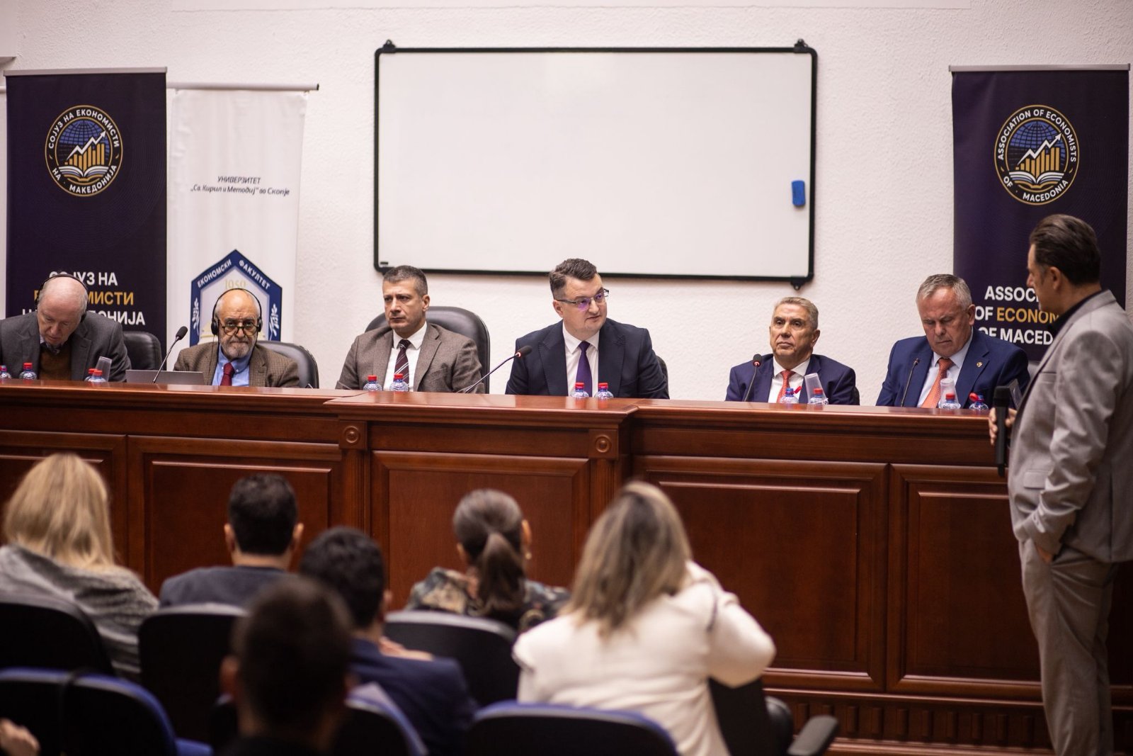 Јанкуловски на меѓународна конференција на Економскиот факултет во Скопје: Партнерство со академската заедница – знаење и истражувања во служба на граѓаните и економијата