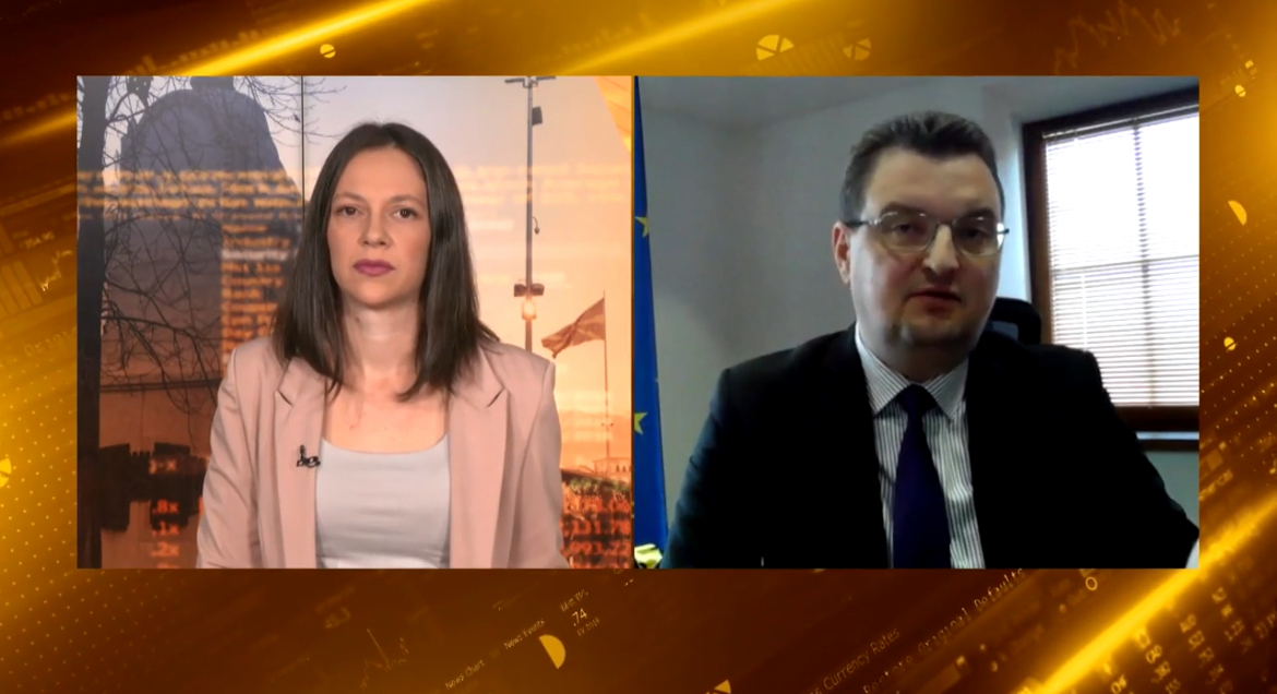 Јанкуловски за Блумберг Адриа: Со Фискалната стратегија 2025 – 2029 година значително ќе ја подобриме домашната економија