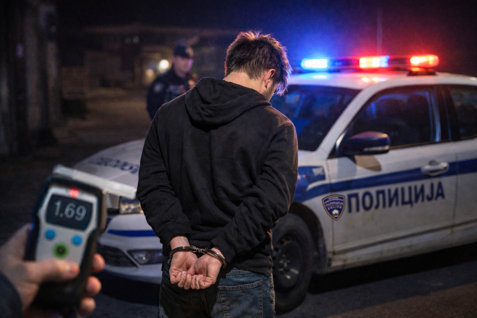 Лишен од слобода 24-годишен возач од виничко, управувал возило без возачка дозвола и под дејство на алкохол и предизвикал сообраќајна несреќа со едно тешко и две полесно повредени лица