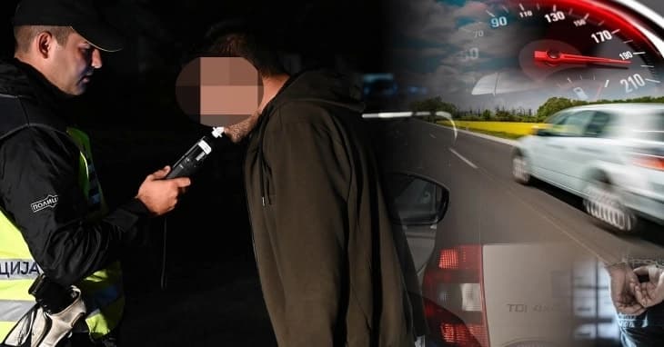 Лишен од слобода возач во Кавадарци затоа што управувал возило под дејство на алкохол
