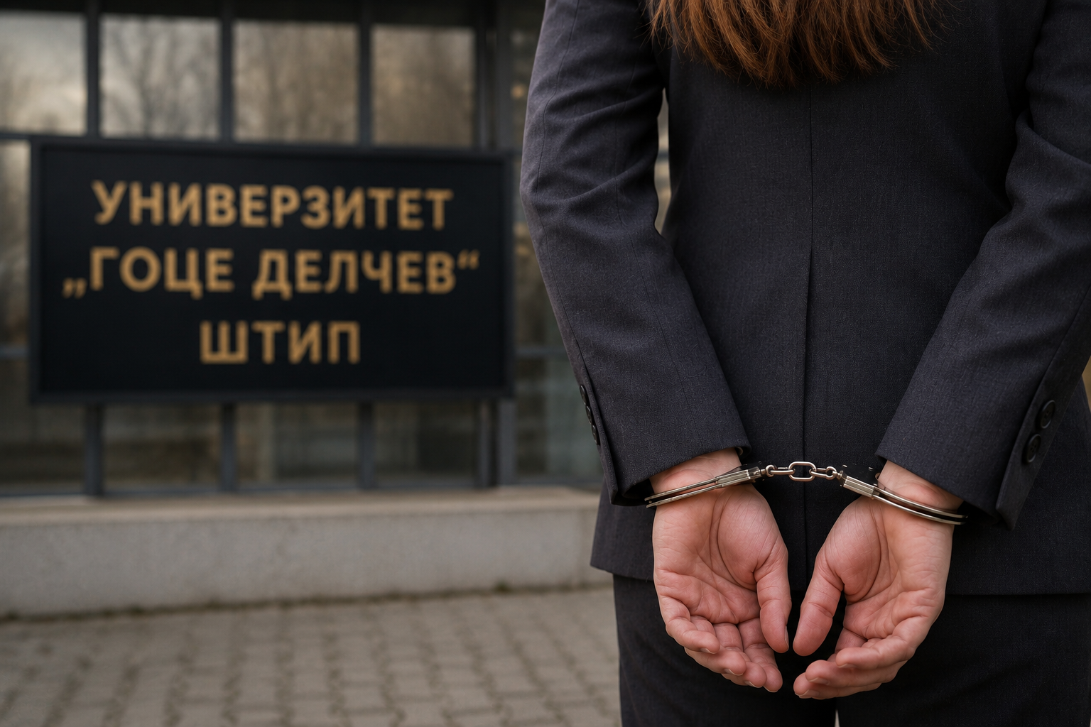 Лишена од слобода професорка на универзитетот во Штип поради примање поткуп, побарала и примила пари од студент за да положи испит