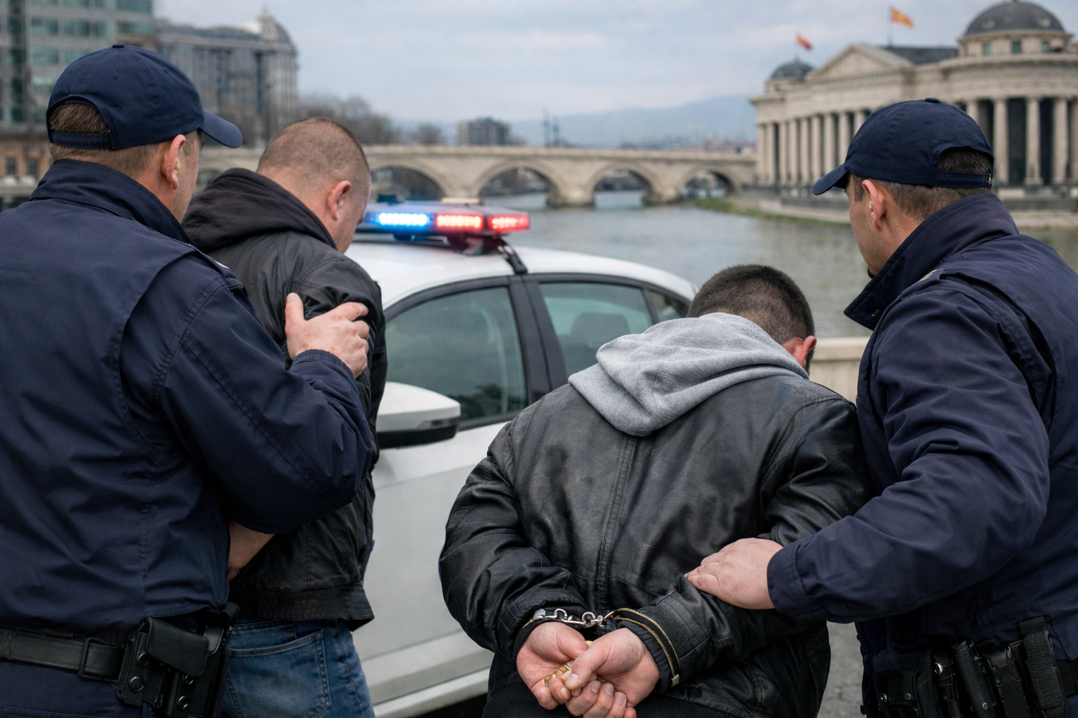 Лишени од слобода двајца крадци, веднаш откако на мостот „Гоце Делчев“ во Скопје одзеле личен накит од скопјанка