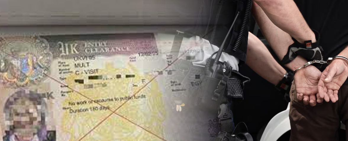 Лишени од слобода двајца турски државјани на Меѓународен аеродром Скопје, со фалсификувани визи се обиделе да патуваат во Велика Британија