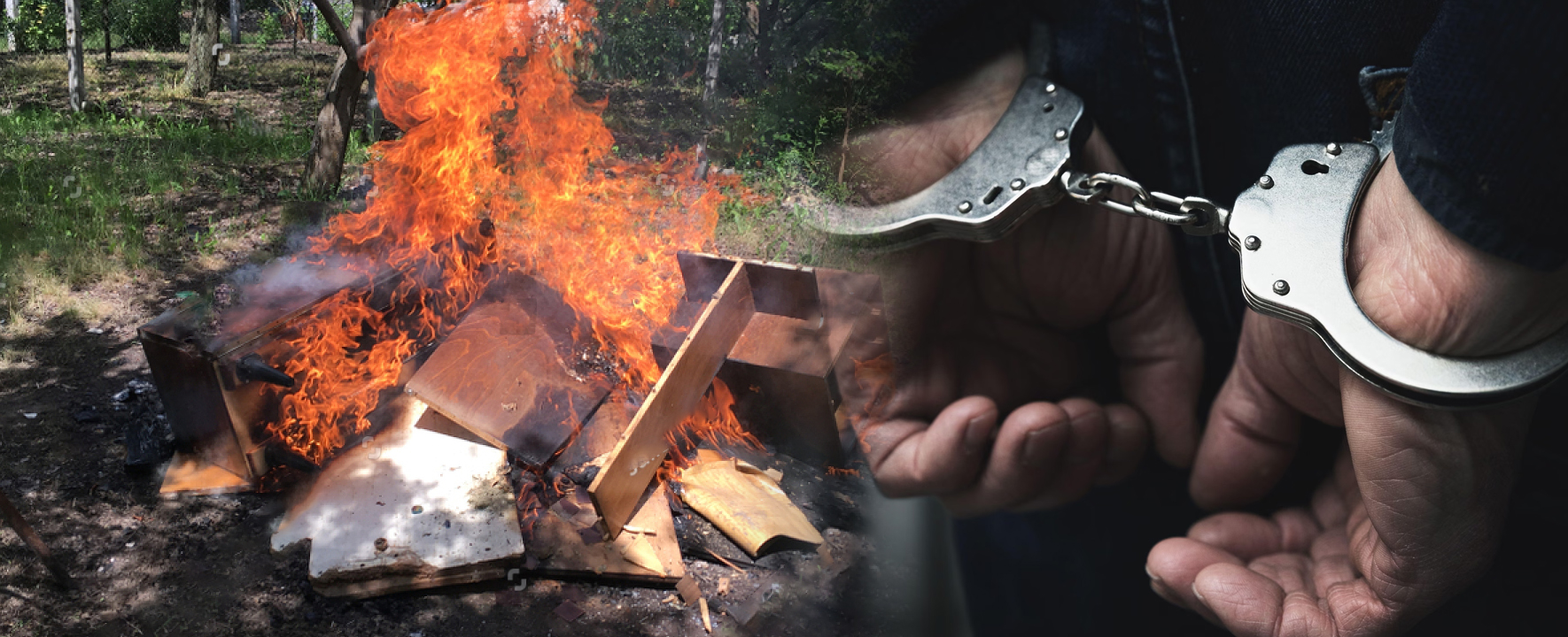 Лишено од слобода лице од штипско поради предизвикување пожар, следува соодветна пријава