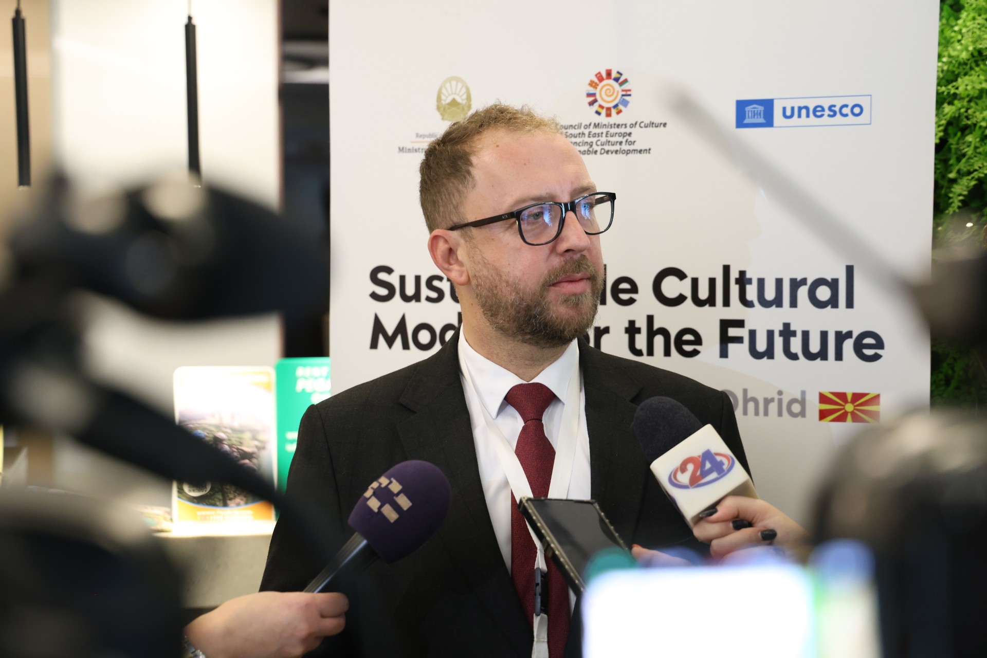Љутков од Охрид: Културата што денес ја негуваме, утре ќе биде јазикот преку кој нашиот регион ќе зборува – со заемна почит, доверба и визија